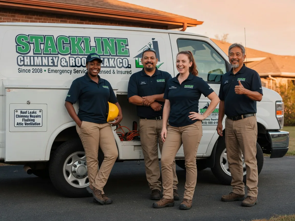 Chimney flashing repair company in Star, TX